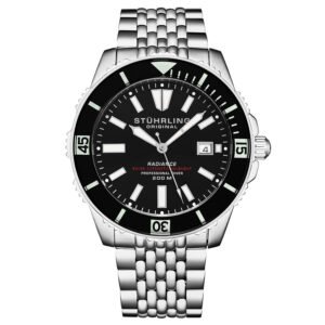 Stuhrling Original Depthmaster Automatic Black Dial Men's Watch M16935
