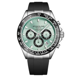 Stuhrling Original Monaco Chronograph Quartz Blue Dial Men's Watch M18211