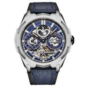 Stuhrling Original Legacy Chronograph Automatic Blue Dial Men's Watch M18221