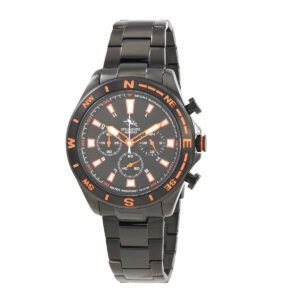 Open Box - Strumento Marino Sport Marine Chronograph Steel Quartz Black Dial Men's Watch Sm123mb/Bk/Nr/Ar - luxury watch