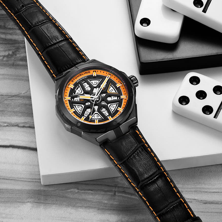 Legacy Automatic Orange Dial Men's Watch M13484 - luxury watch