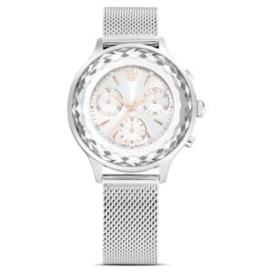 Swarovski Nova Chrono Chronograph Quartz Silver Dial Watch 5677503