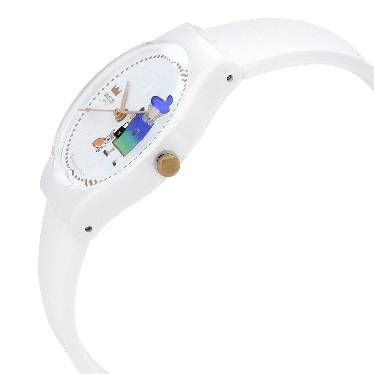 How Majestic Jubilee Quartz White Dial Unisex Watch GZ711 - luxury watch