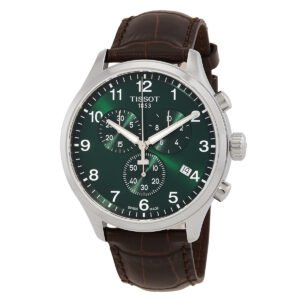 Tissot Chrono XL Classic Quartz Green Dial Men's Watch T1166171609200 - luxury watch