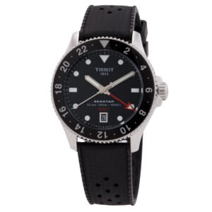 Tissot Seastar 1000 Quartz GMT Black Dial Men's Watch T120.852.17.051.00 - luxury watch