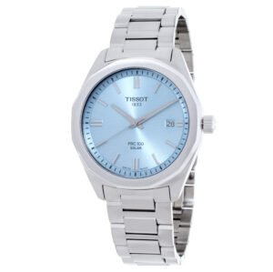 Tissot PRC 100 Solar Quartz Blue Dial Men's Watch T151.422.11.351.00 - luxury watch