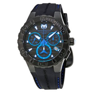 TechnoMarine Cruise Medusa Chronograph Black Dial Men's Watch 115080