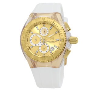 Technomarine Cruise Original Gold Dial Chronograph Ladies Watch 115311