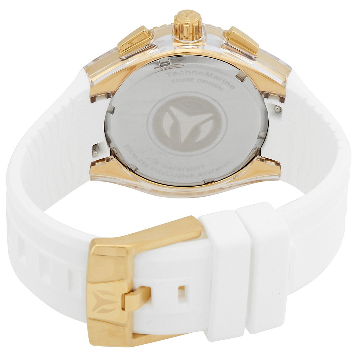 Technomarine Cruise Chronograph Quartz Crystal Silver Dial Men's Watch TM-121154 - Image 3