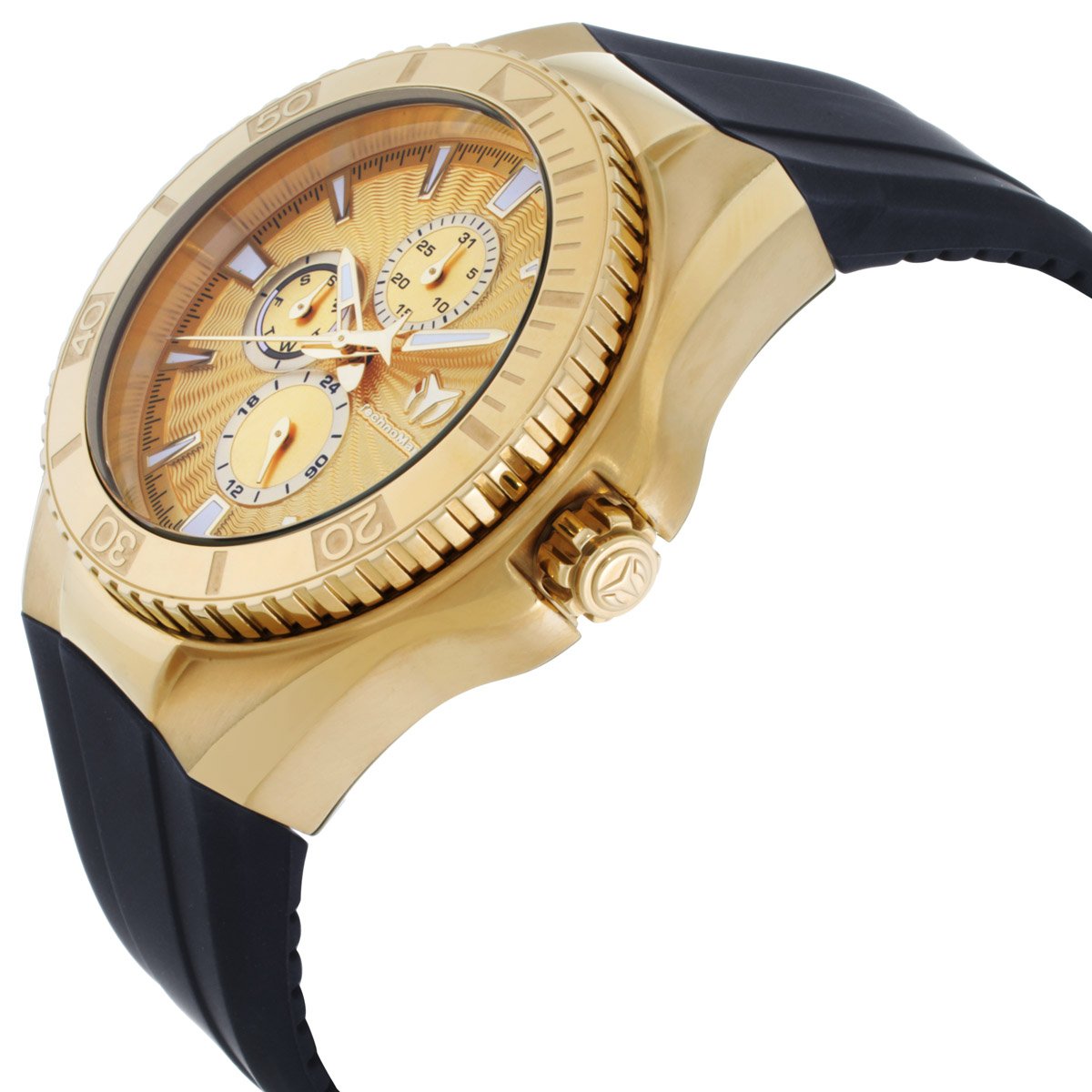 TechnoMarine Cruise Quartz Gold Dial Men's Watch TM-124018 - Image 2