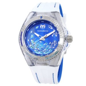 TechnoMarine Cruise Quartz Blue Dial Ladies Watch TM-125007