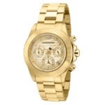Technomarine Manta Chronograph Quartz Gold Dial Ladies Watch TM-219013