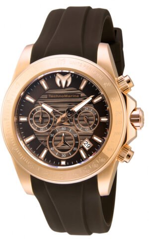 Technomarine Manta Chronograph Quartz Brown Dial Men's Watch TM-219038