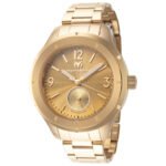 Moonsun 42mm Gold Dial Men's Quartz Watch TM-117030