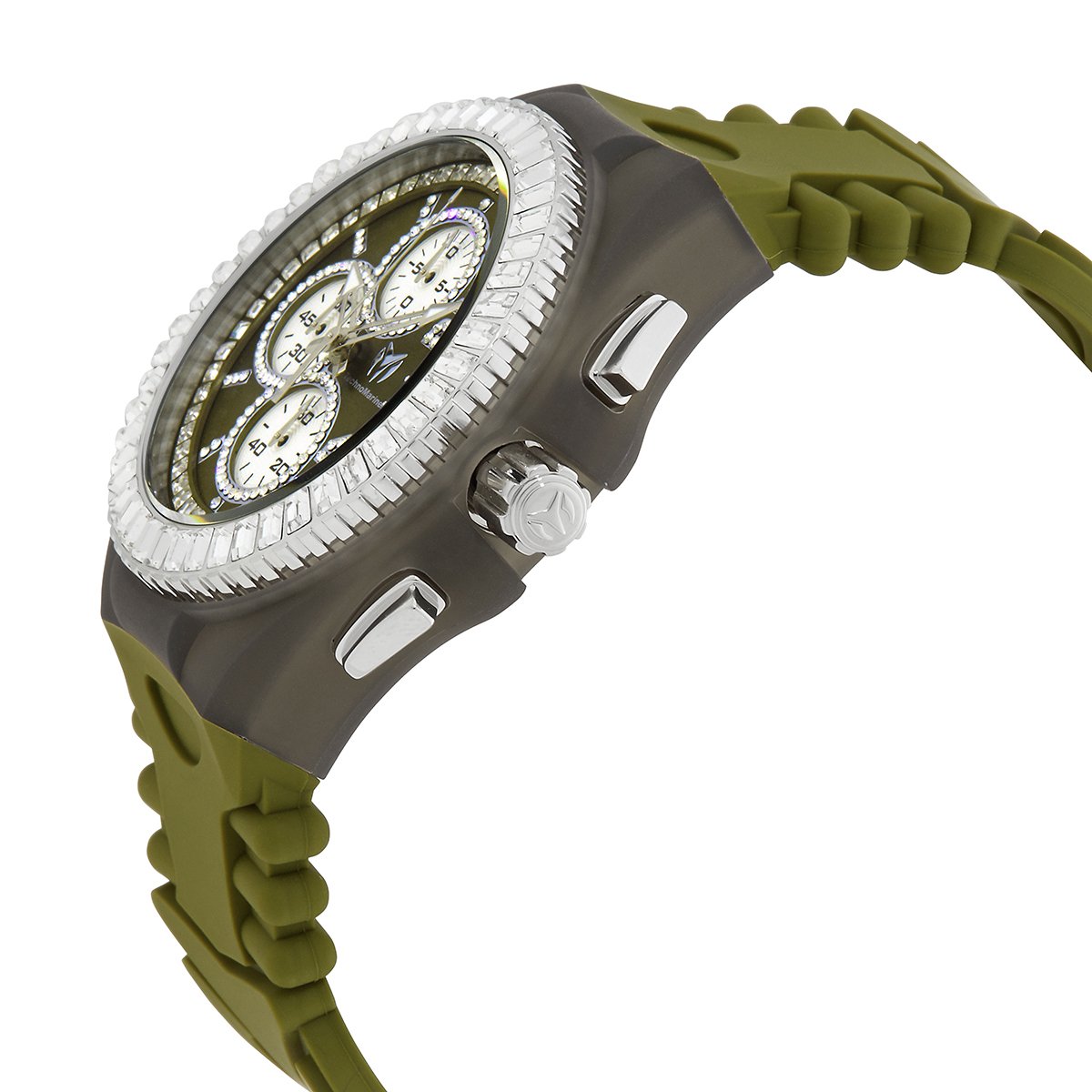 TECHNOMARINE Cruise Chronograph Quartz Crystal Green Dial Men's Watch TM-121183 - Image 2
