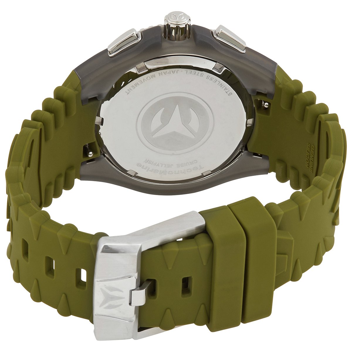TECHNOMARINE Cruise Chronograph Quartz Crystal Green Dial Men's Watch TM-121183 - Image 3