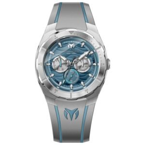 Cruise Legend 43mm Light Blue Dial Men's Quartz Watch TM-125019