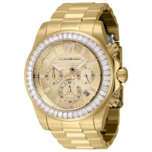 Manta Ray 42mm Gold Dial Men's Quartz Watch TM-222004