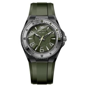 TECHNOMARINE Lusso Mare Quartz Olive Green Dial Men's Watch TM-225025