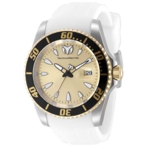 Manta Sea 42mm Gold Dial Men's Quartz Watch TM-225127