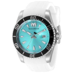 Manta Sea 42mm Light Blue Dial Men's Quartz Watch TM-225128