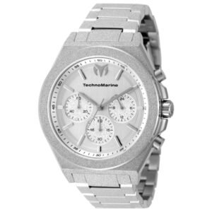 Ocean Emperor 43mm Silver Dial Men's Quartz Watch TM-318151