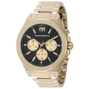 Ocean Emperor 43mm Black Dial Men's Quartz Watch TM-318154