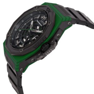 TECHNOMARINE Carbon Nautic Automatic Black Dial Men's Watch TM-525002
