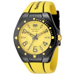 Racing Legends 44mm Yellow Dial Men's Quartz Watch TM-525005