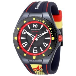 Racing Legends 44mm Black Dial Men's Quartz Watch TM-525006