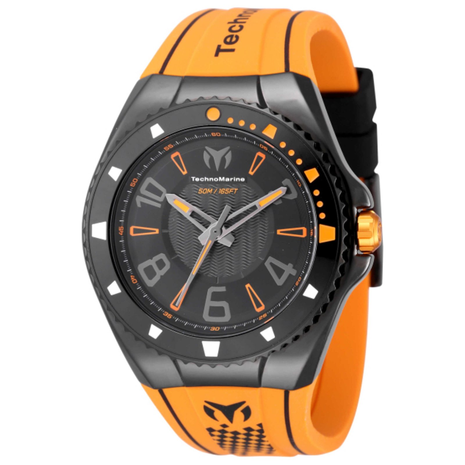 Racing Legends 44mm Black Dial Men's Quartz Watch TM-525009