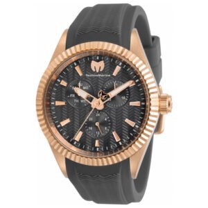 Sea 42mm Charcoal Dial Men's Quartz Watch TM-719028