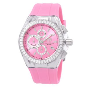 Technomarine Cruise Chronograph Quartz Crystal Pink Dial Men's Watch TM-121151