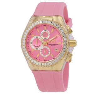 Technomarine Cruise Chronograph Quartz Crystal Pink Dial Men's Watch TM-121157