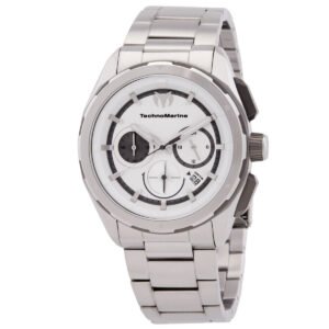 Technomarine OCEAN Chronograph GMT Quartz Silver Dial Men's Watch TM-318091