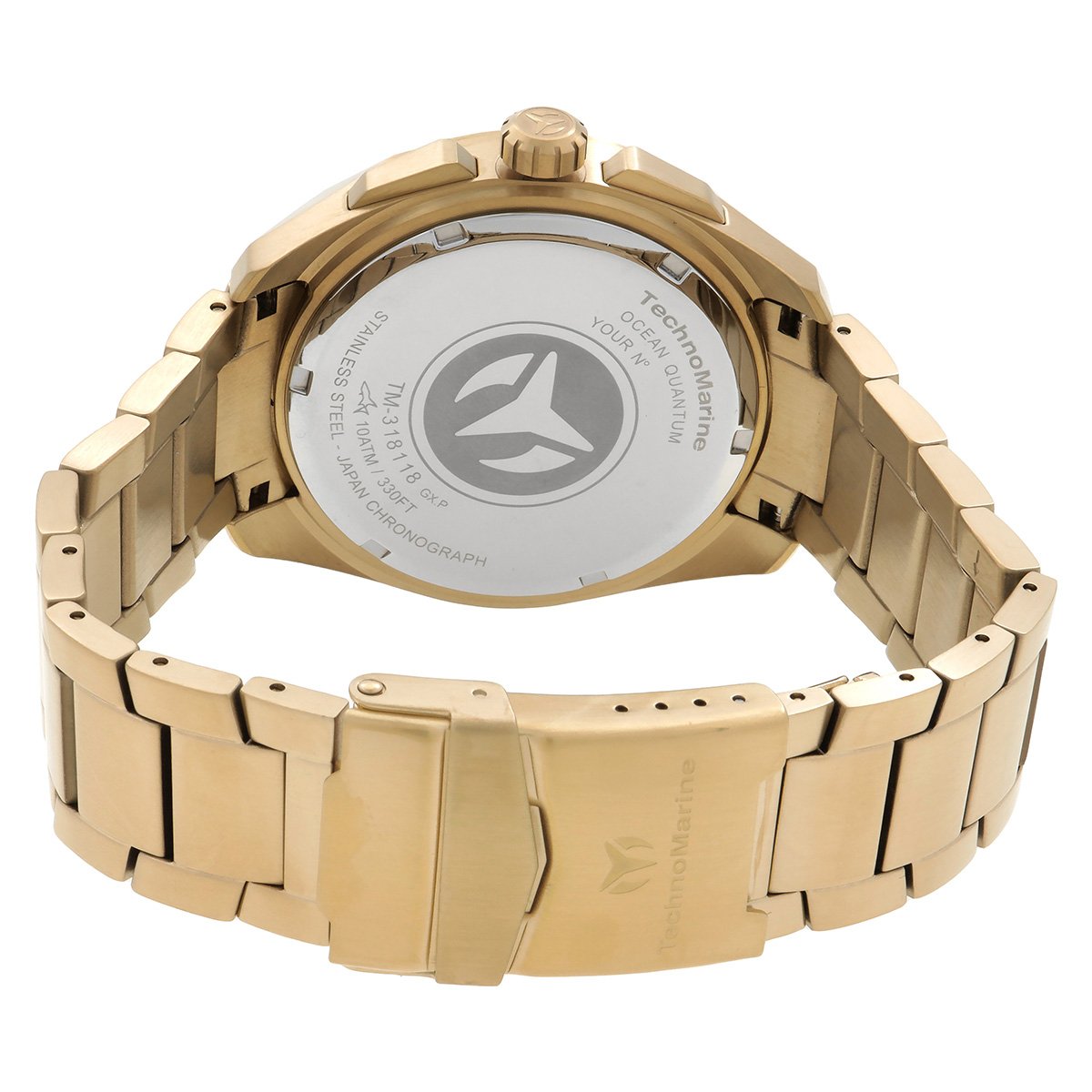 Technomarine Ocean Chronograph Quartz Silver Dial Men's Watch TM-318118 - Image 3