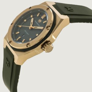 Technomarine Coral Quartz Olive Green Dial Ladies Watch TM-416083