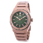 Technomarine Coral Quartz Olive Green Dial Ladies Watch TM-416086