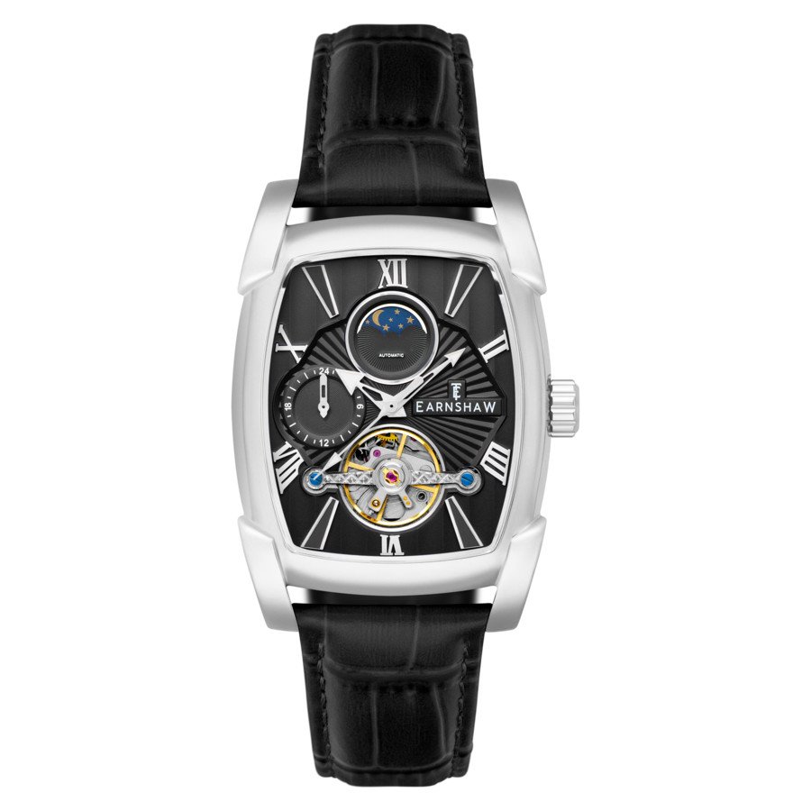 Kensington Black Dial Men's Watch ES-8296-01 - luxury watch