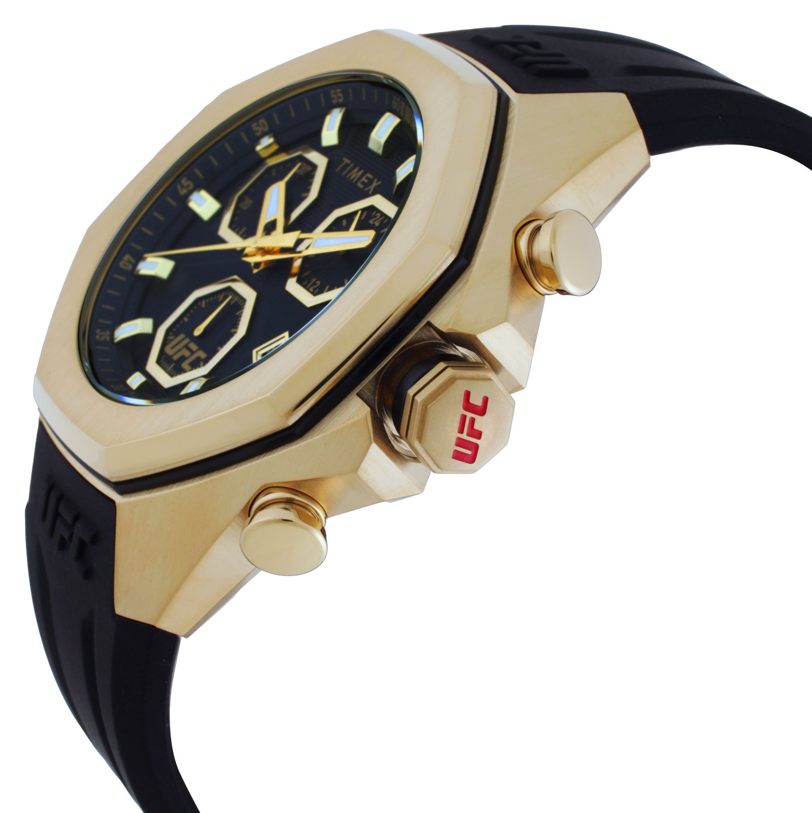 TIMEX UFC Street Chronograph Quartz Black Dial Men's Watch TW2W69800