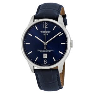 TISSOT Chemin Des Tourelles Automatic Blue Dial Men's Watch T0994071604700