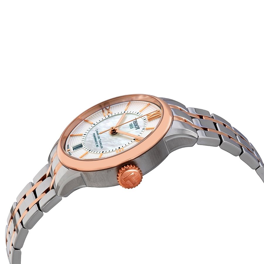 Chemin des Tourelles Automatic Mother of Pearl Dial Ladies Watch T099.207.22.118.02 - luxury watch