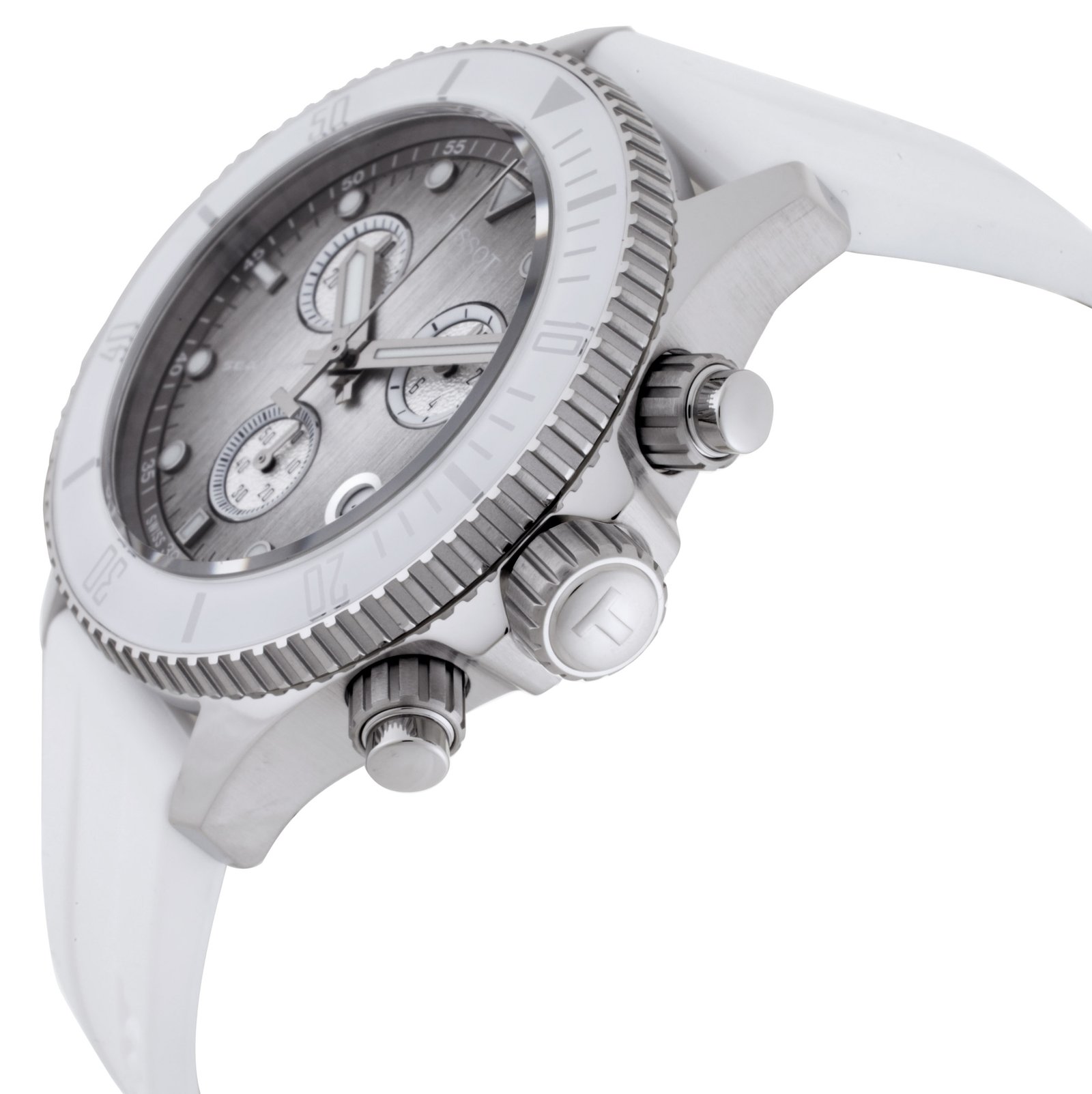 TISSOT Seastar 1000 Chronograph Quartz Grey Dial Watch T1202171701100
