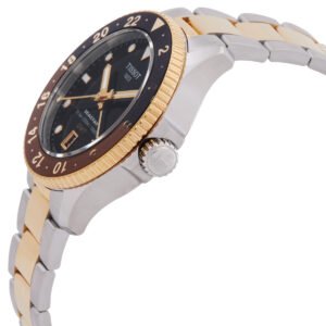 TISSOT Seastar 1000 Quartz GMT Black Dial Men's Watch T1208522205100