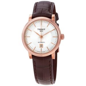 Carson Automatic Silver Dial Ladies Watch T122.207.36.031.00 - luxury watch