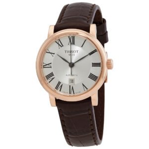 Carson Automatic Silver Dial Ladies Watch T122.207.36.033.00 - luxury watch