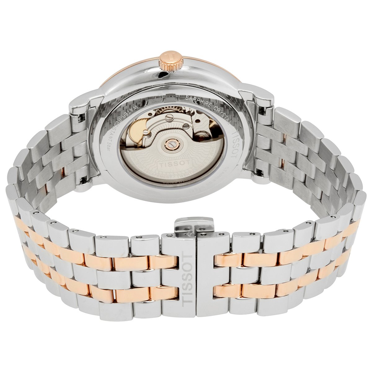TISSOT Carson Powermatic Automatic Silver Dial Men's Watch T122.407.22.031.01 - Image 3