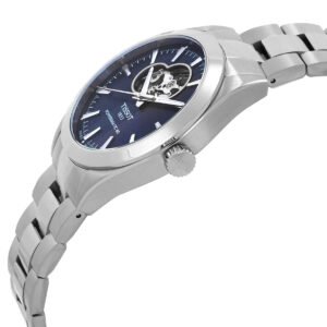 TISSOT Gentleman Powermatic 80 Open Heart Automatic Blue Dial Men's Watch T127.407.11.041.01