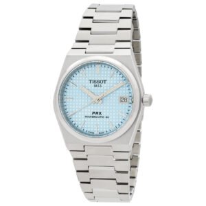 PRX Powermatic 80 Automatic Ice Blue Dial Ladies Watch T1372071135100 - luxury watch