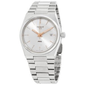PRX Quartz Silver Dial Ladies Watch T1372101103100 - luxury watch